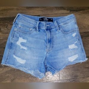 Hollister jean shorts